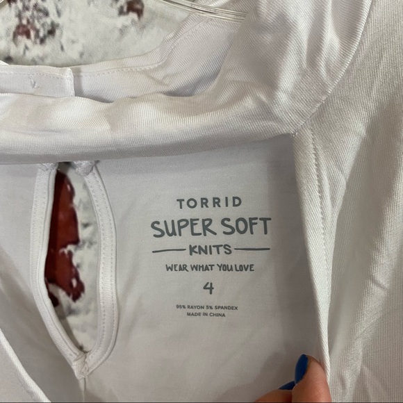 TORRID Super Soft Choker Swing Tank - Picture 3 of 5